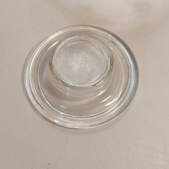 Vtg Bartlett Collins Large Cookie Jar with Painted Flowers & Lid - Picture 6 of 7